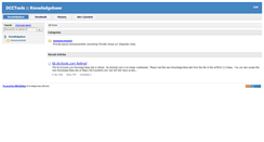 Desktop Screenshot of kb.dcctools.com