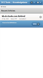 Mobile Screenshot of kb.dcctools.com